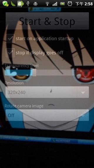 Transparent Screen Pro App