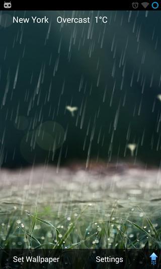 天气动态壁纸（A Weather Wallpaper）app