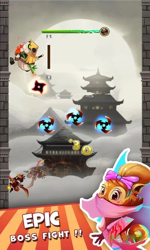 忍者熊猫跳跃内购破解版 v1.1.55 安卓无限金币版