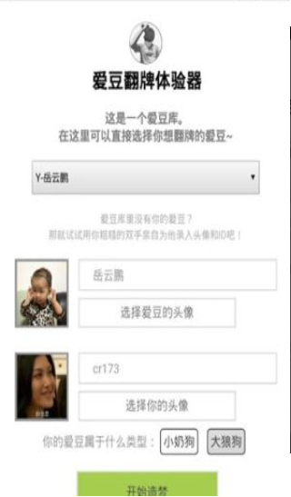 爱豆翻牌体验器app