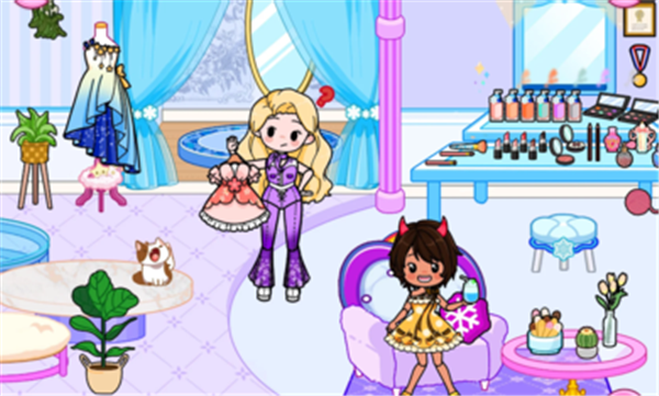 公主假期梦幻王国之旅（PrincessTown;DollGirlGames）app