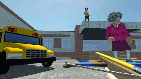 学校沙盒射击游乐场游戏下载