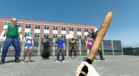 学校沙盒射击游乐场游戏下载