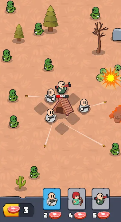 基地防御僵尸生存游戏下载