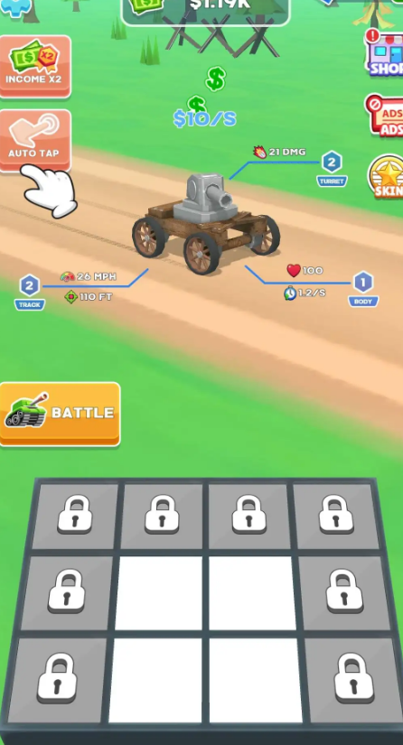 闲置合并坦克大战游戏下载