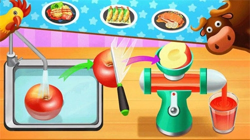 烹饪美食农场游戏
