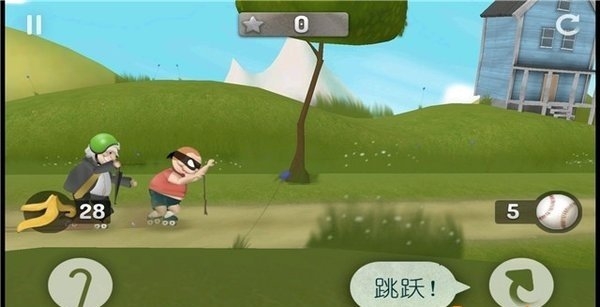 疯狂老奶奶跑酷游戏下载