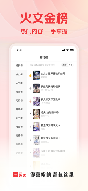 火文小说app官方版下载