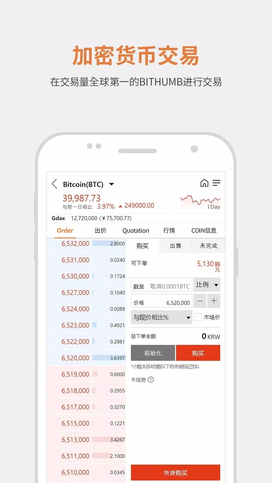 Bithumb app下载