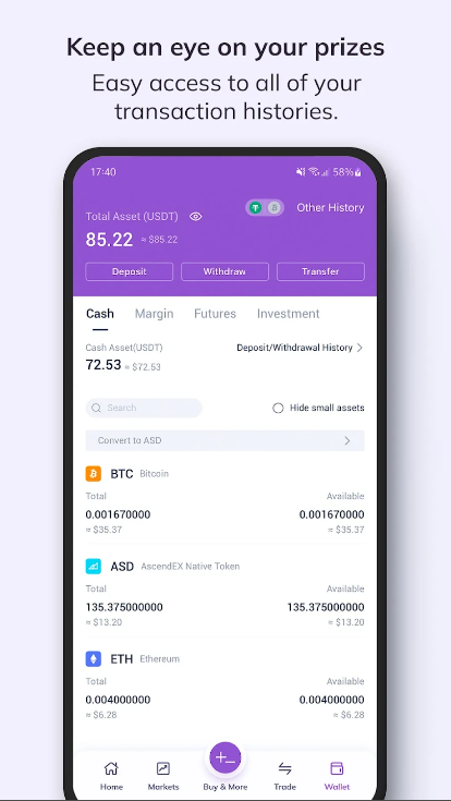 顶峰AscendEX交易平台最新版
