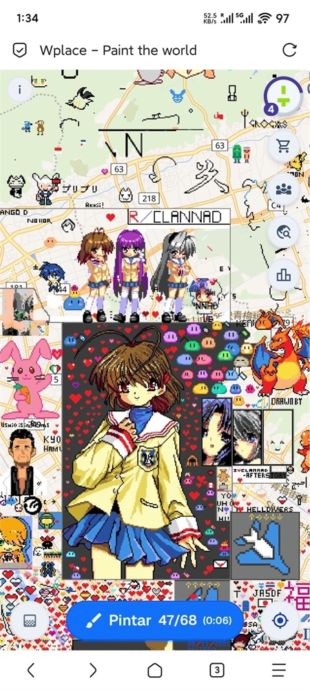 Wplace像素地图官方免费下载