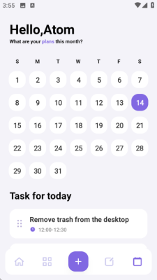 CalendarView日历安卓版