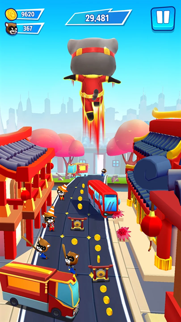 汤姆猫英雄跑酷国际服最新版