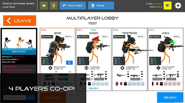 火柴人战争鲜血打击手游中文完整版