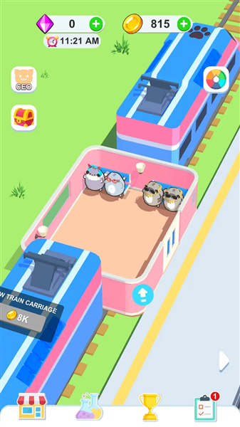 猫咪火车大亨安卓版手游下载