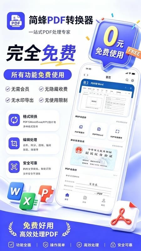简蜂免费PDF官方版下载