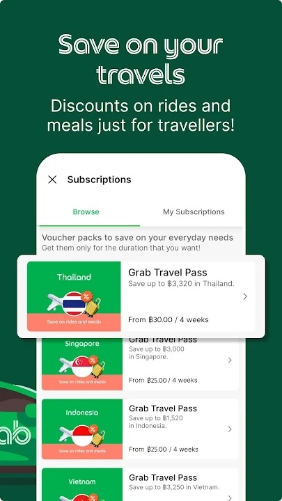 Grab打车软件下载