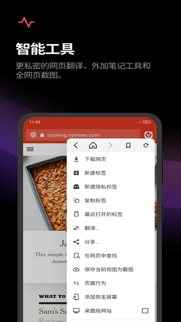 vivaldi浏览器APP