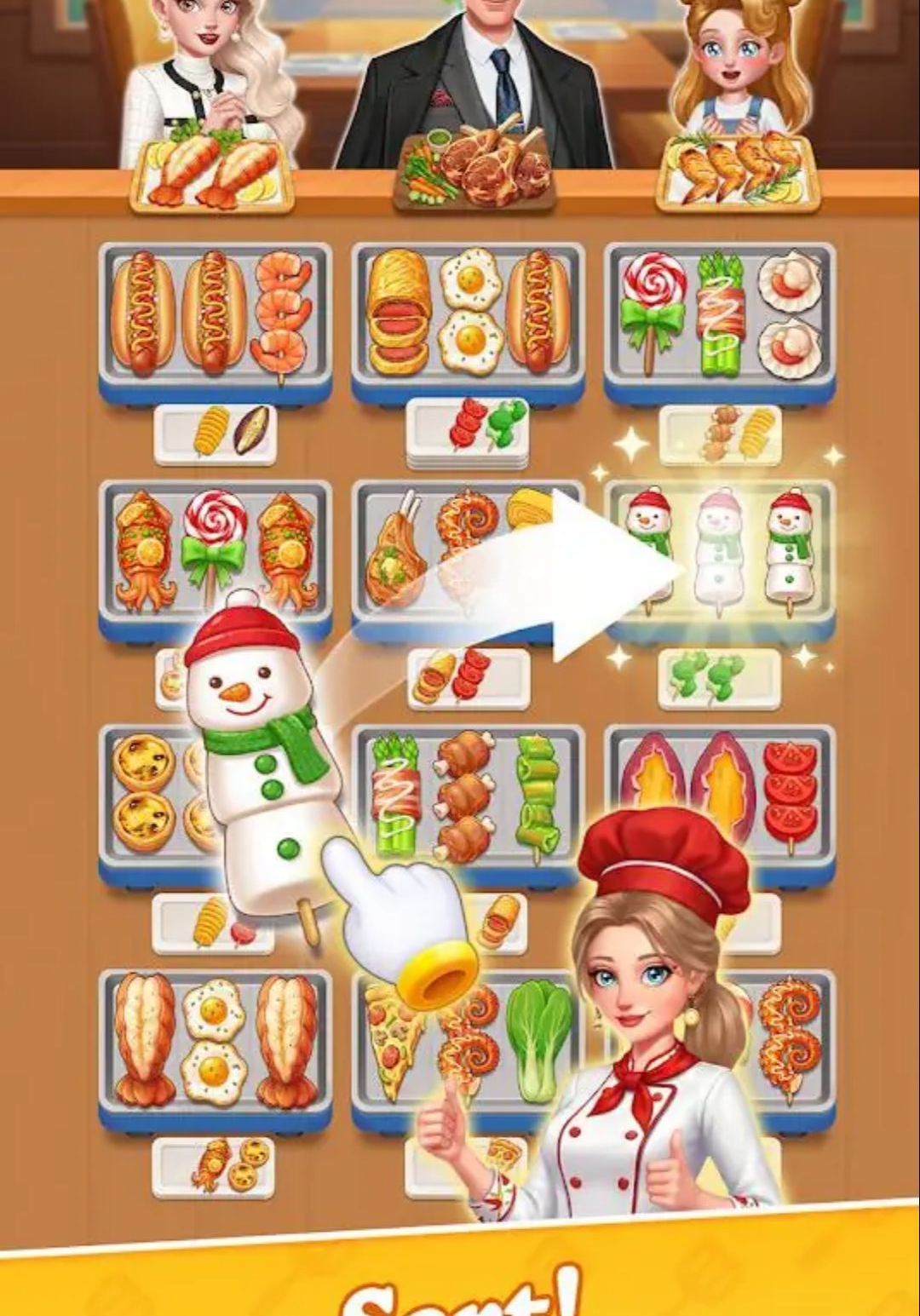 美食：排序与故事下载最新版